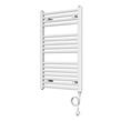 (x2 UNIDADES) Toallero Calefactor Eléctrico Blanco Peisa Domino S 80