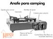 Anafe Cocina a Gas Butano Brogas 465 + Maletin