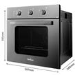Horno eléctrico Florencia 7857F + Anafe multigas 4H Florencia 6749M