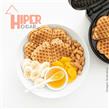 Waflera Antiadherente Wafles En 3´ Recetario Ultracomb WM2900