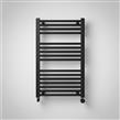 (x2 UNIDADES) Toallero Calefactor Eléctrico Negro Peisa Domino D 80