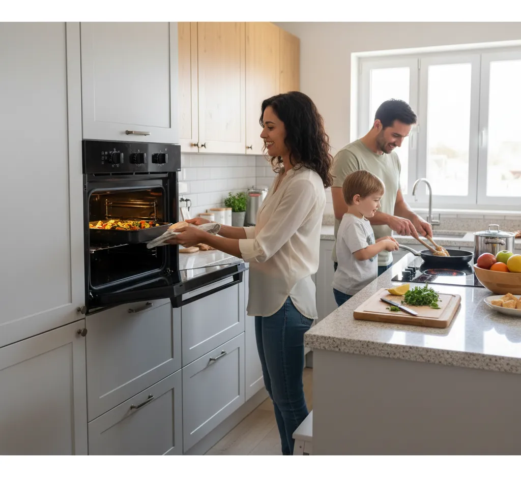 Horno eléctrico Florencia 7857F + Anafe multigas 2H Florencia 6729M