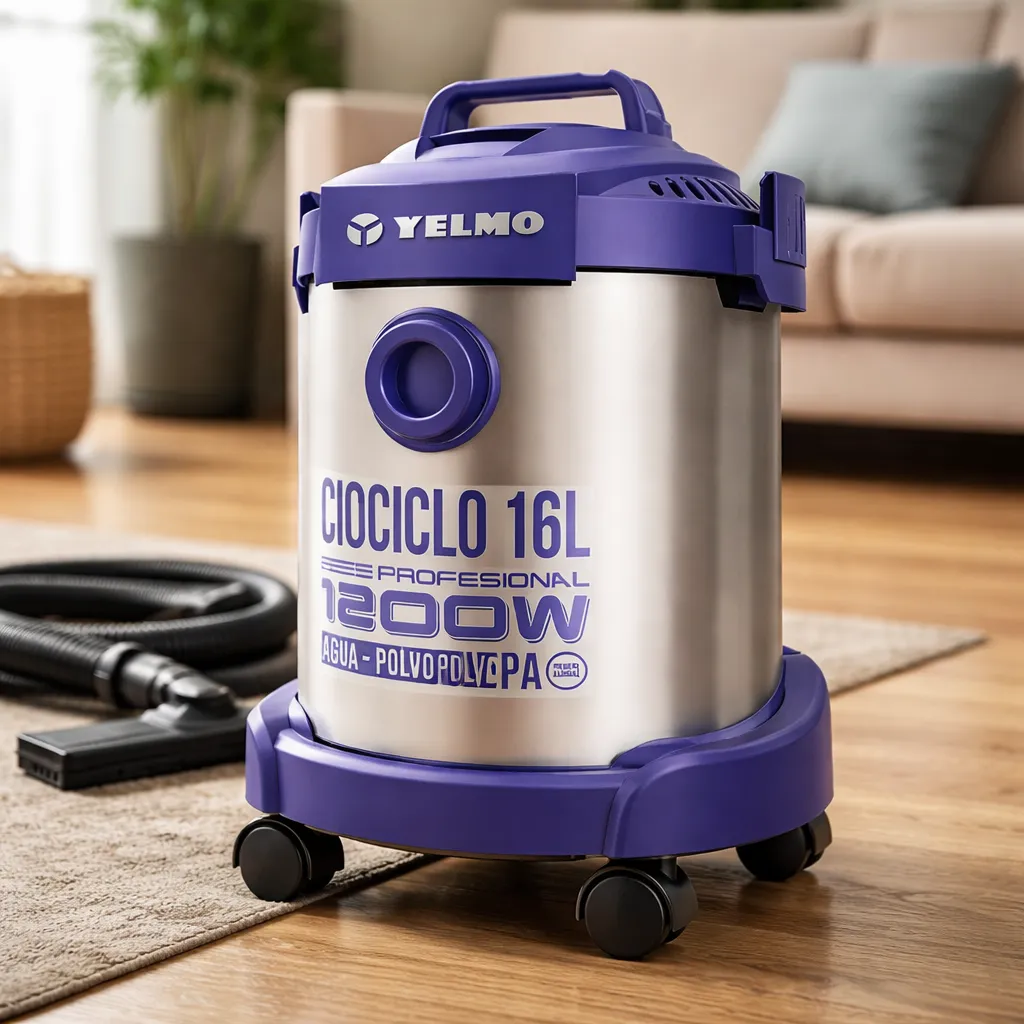 Aspiradora / Sopladora Polvo y Agua 1200w 16L Yelmo AS3314
