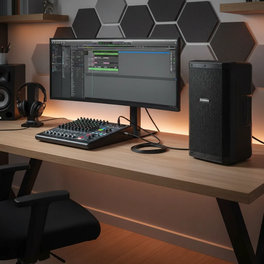 Altavoz activo de 10" y 2 vías con Bluetooth SAMSON RS110A