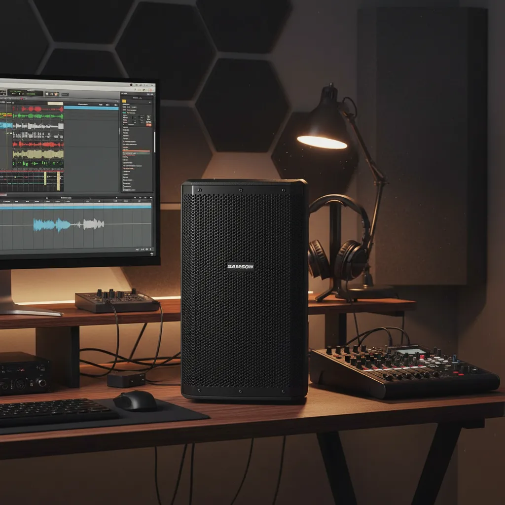Altavoz activo de 10" y 2 vías con Bluetooth SAMSON RS110A