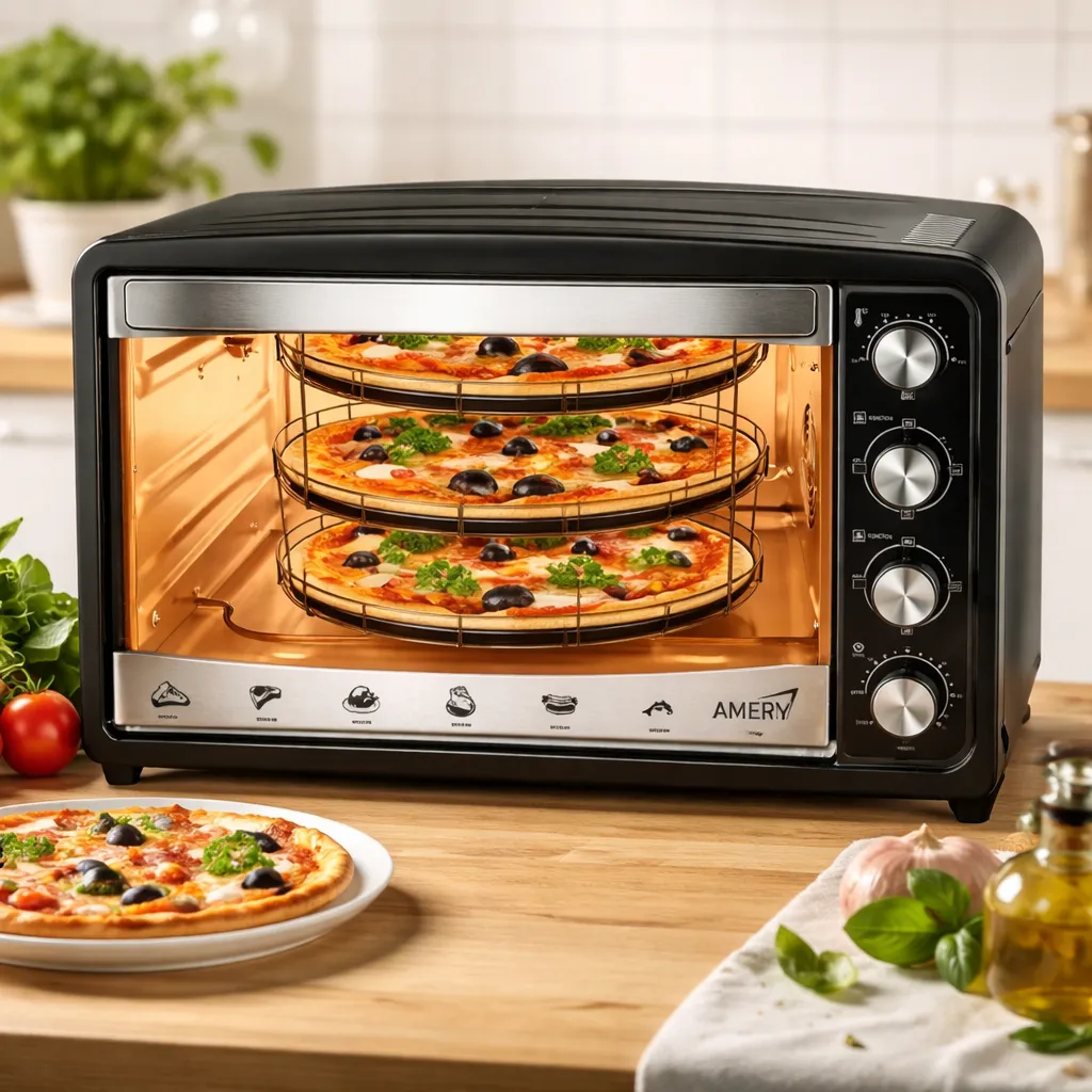 Horno Eléctrico Pizzero Espiedo Convección Amery AM-OP0070
