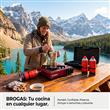 Anafe Cocina a Gas Butano Brogas 465 + Maletin