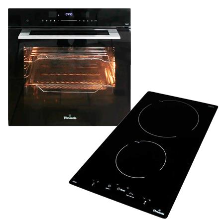 Horno electrico Florencia 7987 + Anafe a Inducción Magnética Florencia 6889G