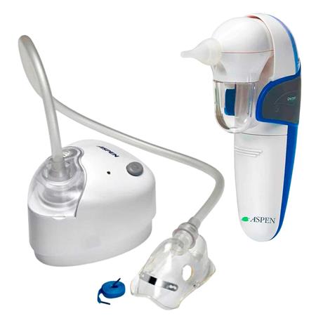 Aspen Nebulizador NU320FE PLUS+ Aspirador Nasal ANM12