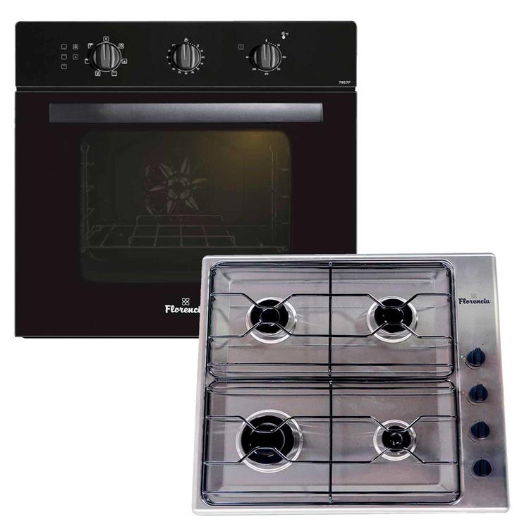 Anafe Cocina A Gas 4 Hornallas Bompani Italia 60Cm B0213Mc/N | Foschia